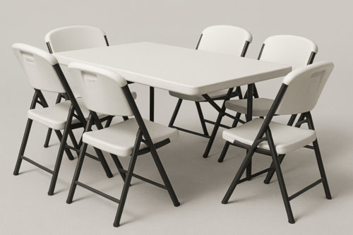 Tafels en stoelen